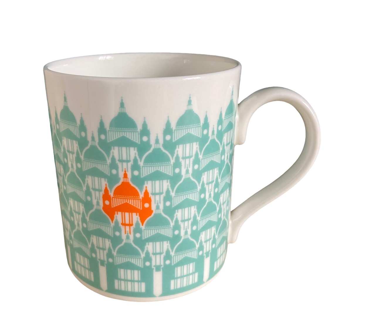 St Paul's Cathedral repeat pattern mug